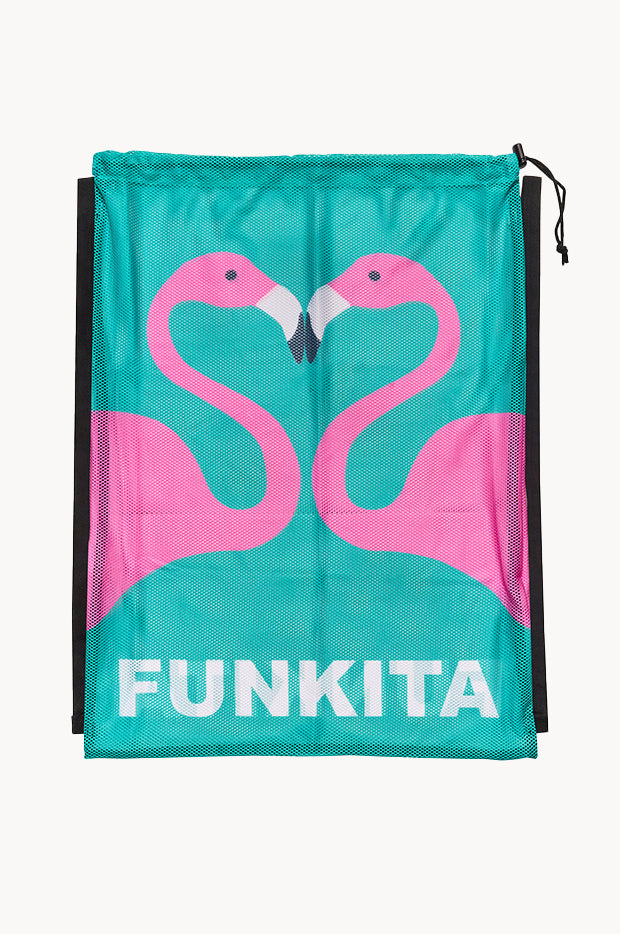 Go Flamingo Mesh Gear Bag