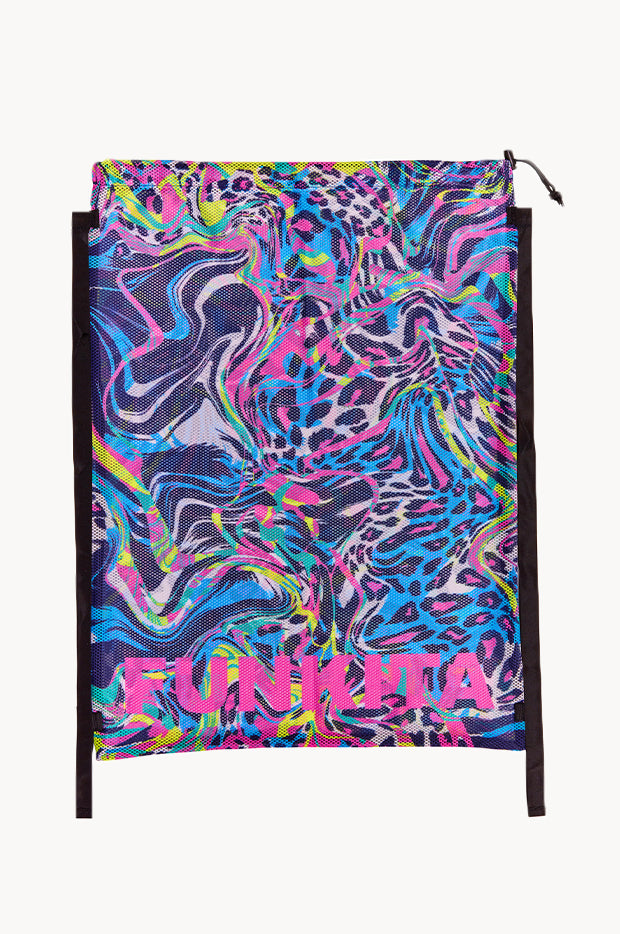 Lolly Leopard Mesh Gear Bag