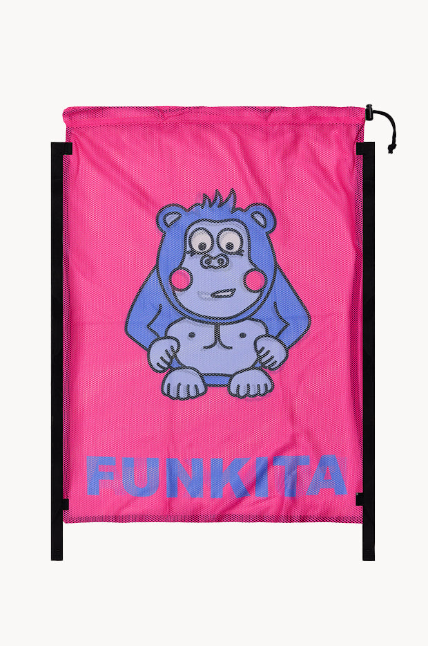 Purple Back Mesh Gear Bag