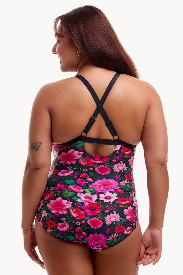 Garden Glow Brace Me Back One Piece