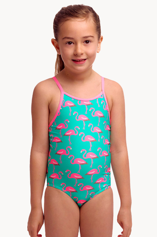 Girls Go Flamingo One Piece