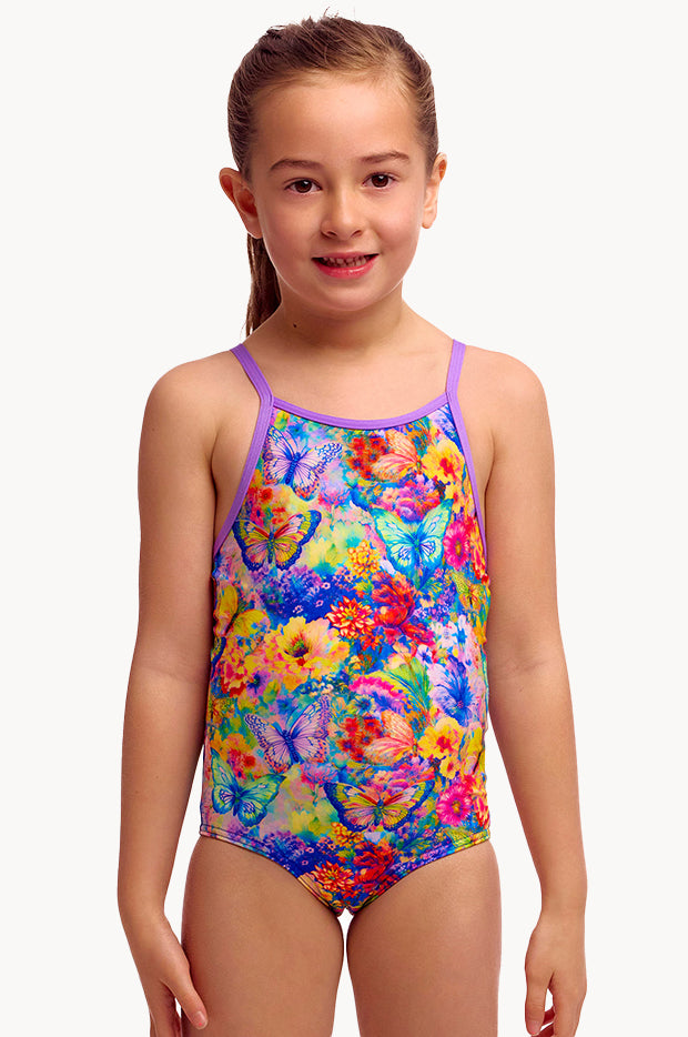 Girls Austin Flowers One Piece