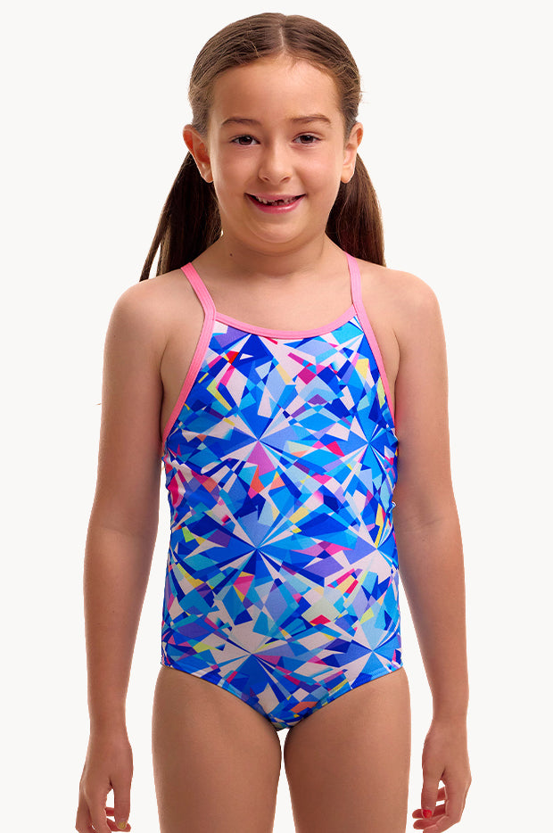 Girls Crystal Mess One Piece