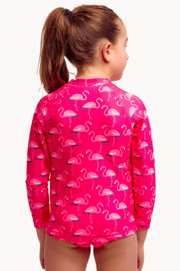 Girls Flaming Go Gos Zippy Suntop