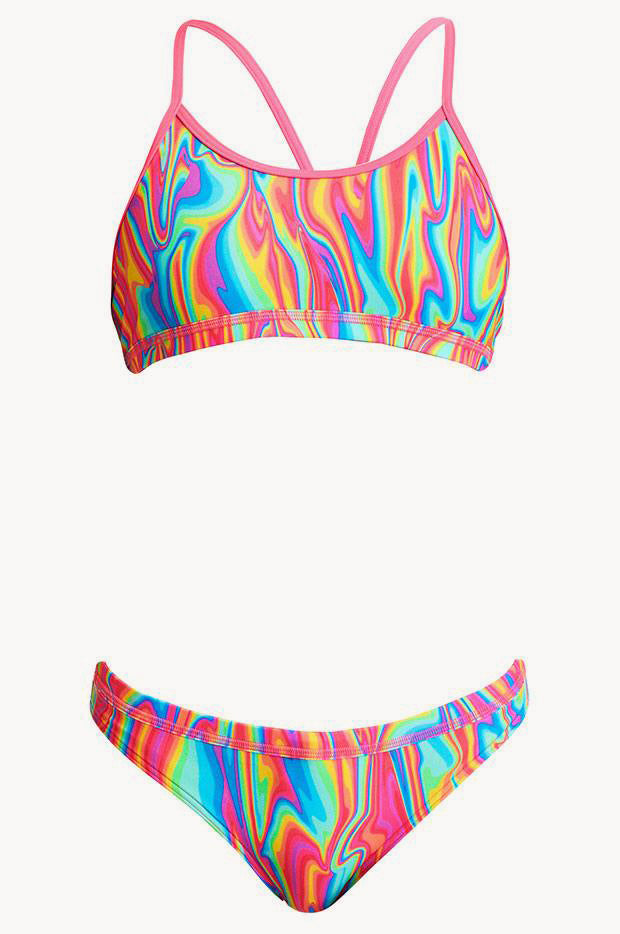 Funkita Girls Moon Shine Crop Set Swimwear Galore AU