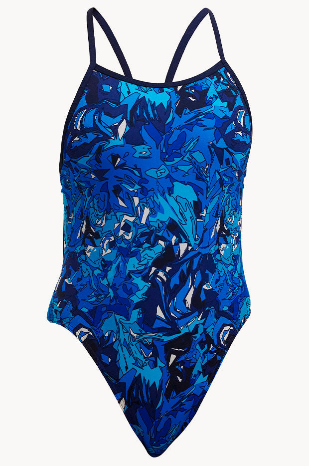 Funkita Girls True Bluey Single Strap One Piece Swimwear Galore AU