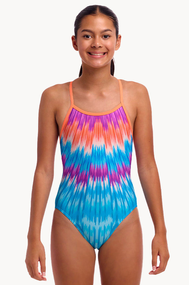 Girls Birdie Bird Single Strap One Piece