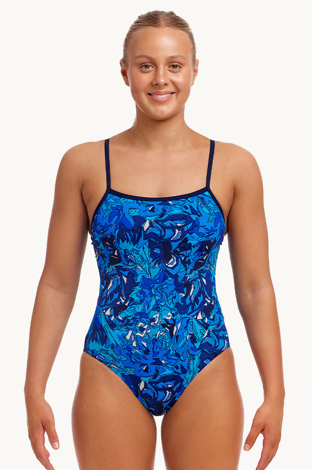 Funkita True Bluey Single Strap One Piece Swimwear Galore AU