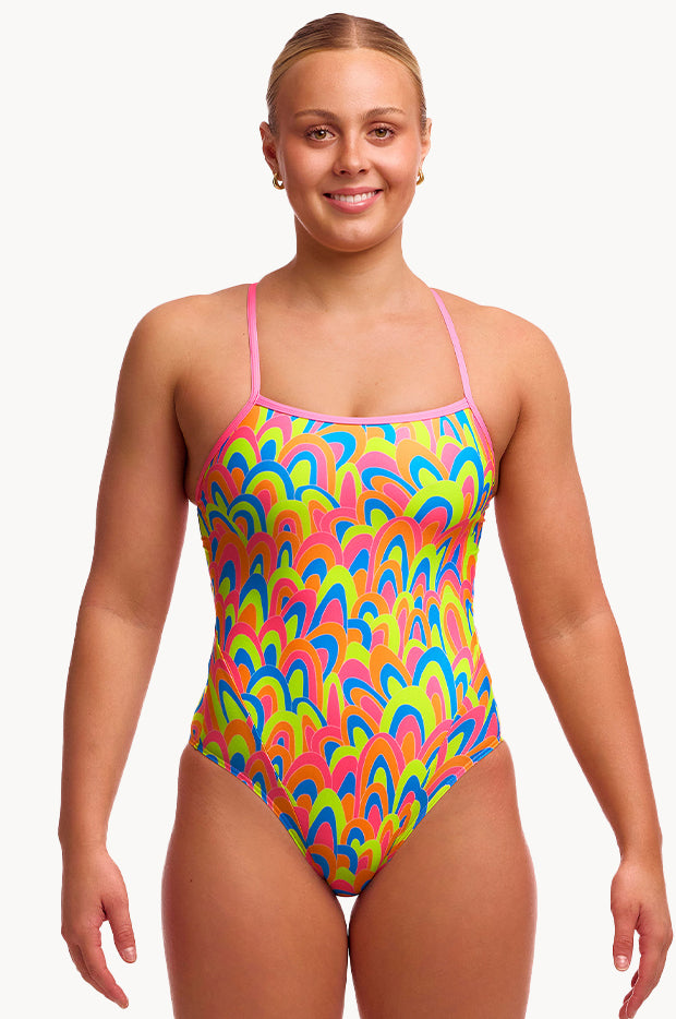 Hillary Puff Single Strap One Piece