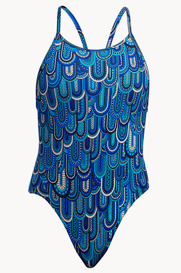 Funkita Girls Flight School Diamond Back One Piece Swimwear Galore AU