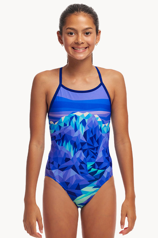 Girls Remarkables Diamond Back One Piece