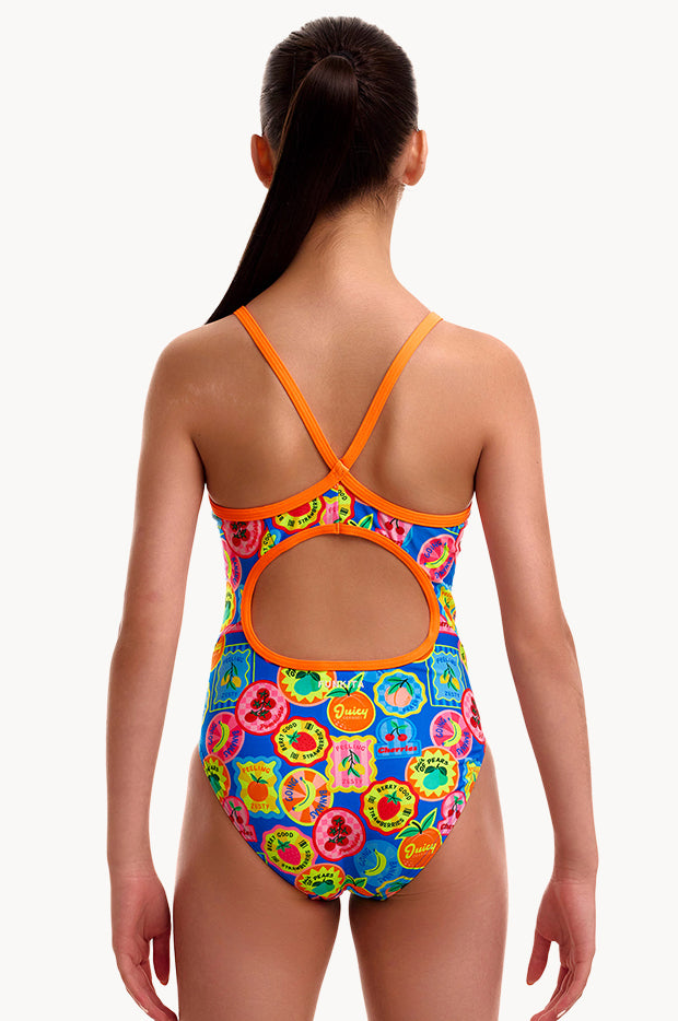 Girls Five Serves Diamond Back One Piece