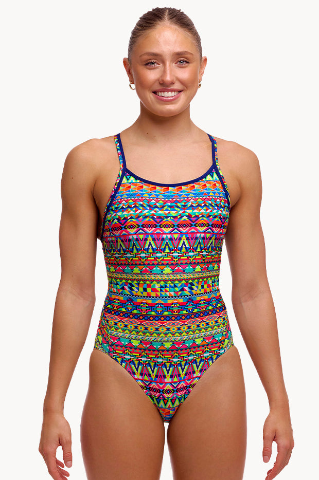 Packed Up Diamond Back One Piece