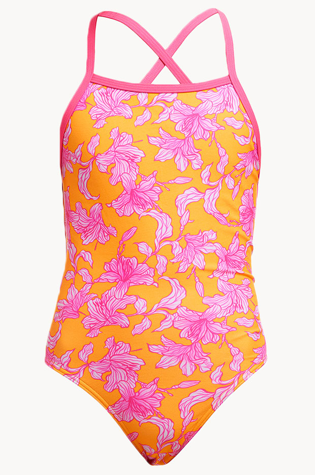Funkita Girls Summer Season Strapped In One Piece Orange Pink funkita-girls-summer-season-strapped-in-one-piece-orange-pink