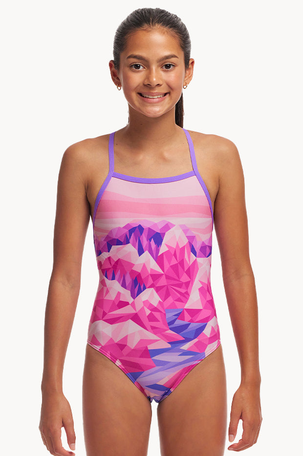 Girls Rockie High Strapped In One Piece