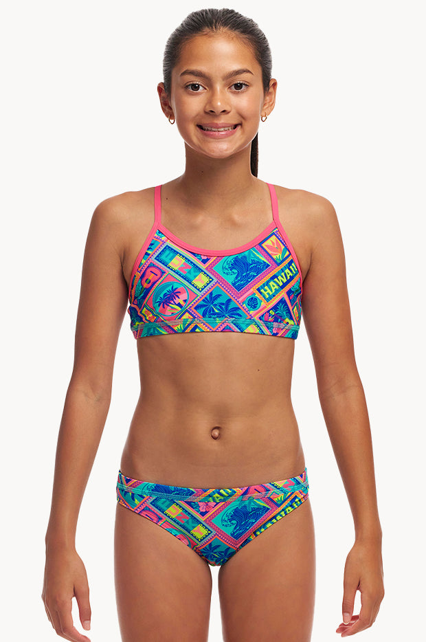 Girls Coco Canel Crop Set