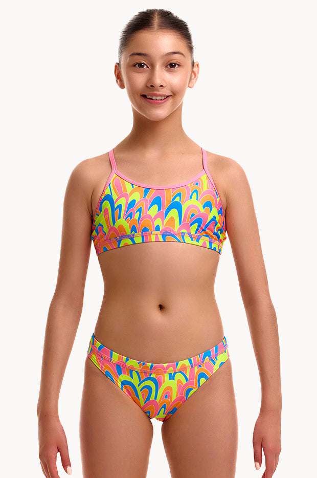 Girls Hillary Puff Crop Set