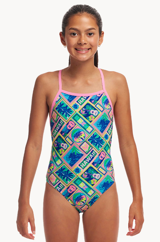 Girls Ukule Babe Tie Me Tight One Piece