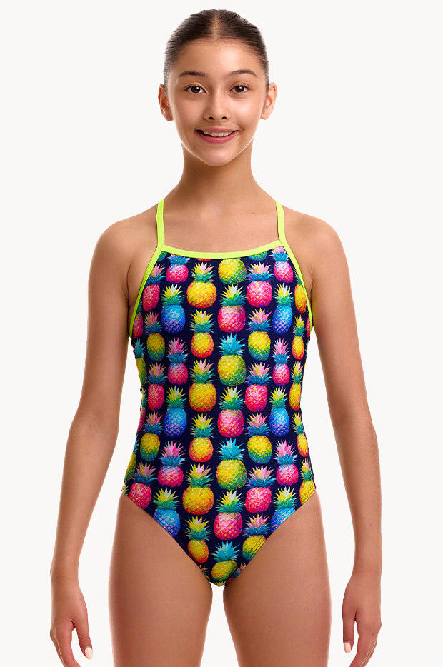 Girls Pine Gap Tie Me Tight One Piece