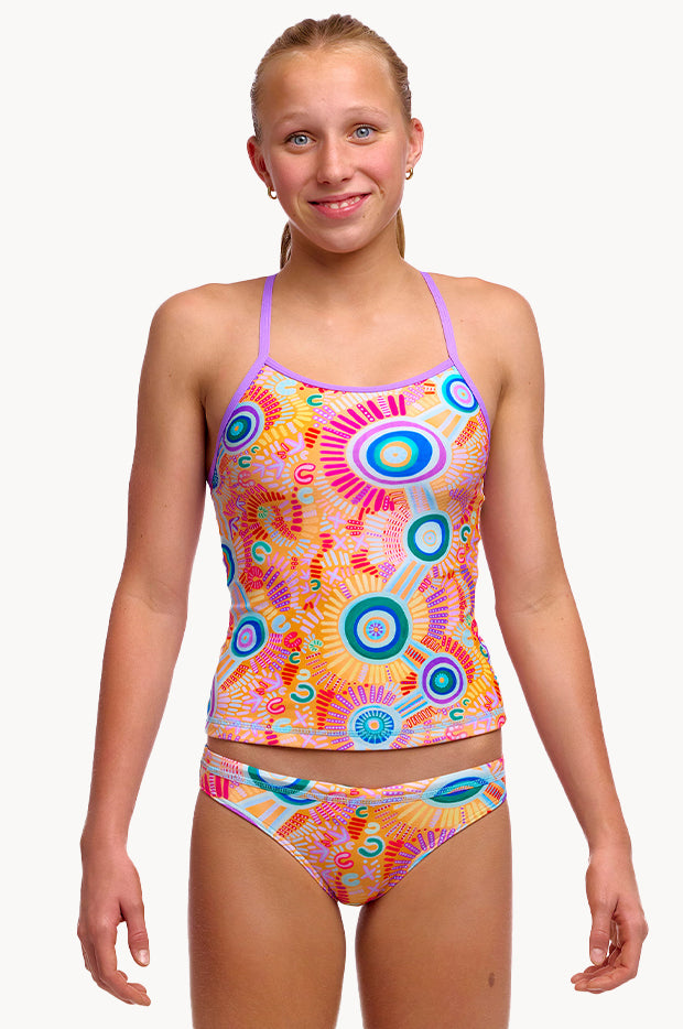 Girls Kulin Colour Tankini Set