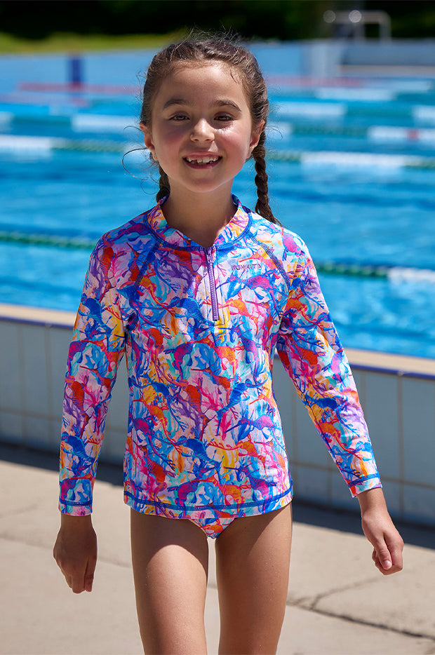 Girls Dreamy Weedy Suntop Set