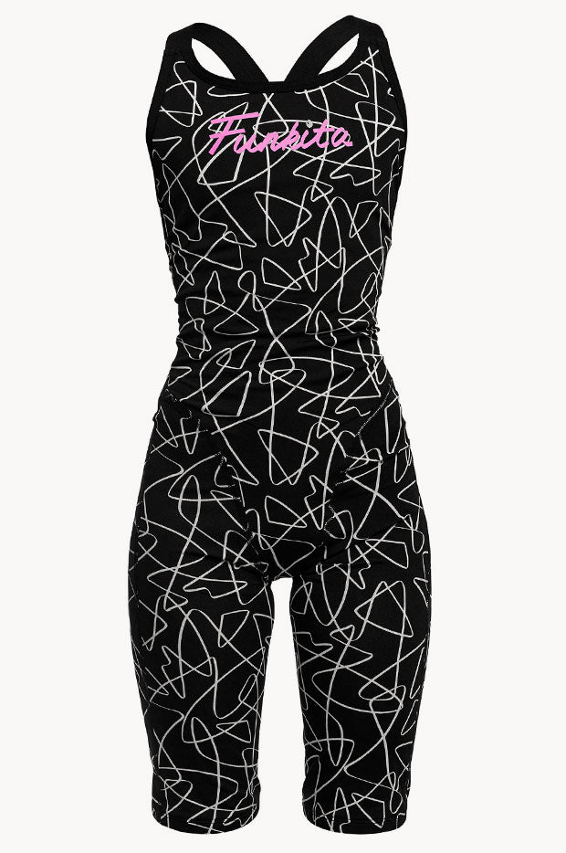 Girls Texta Mess Fast Legs One Piece Swimwear Galore