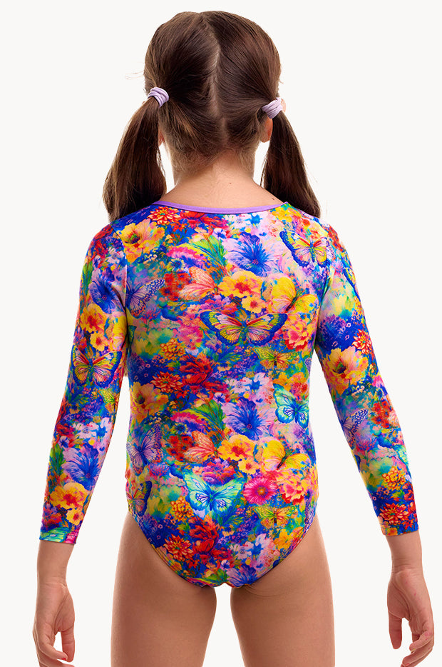 Girls Austin Flowers Sunsuit
