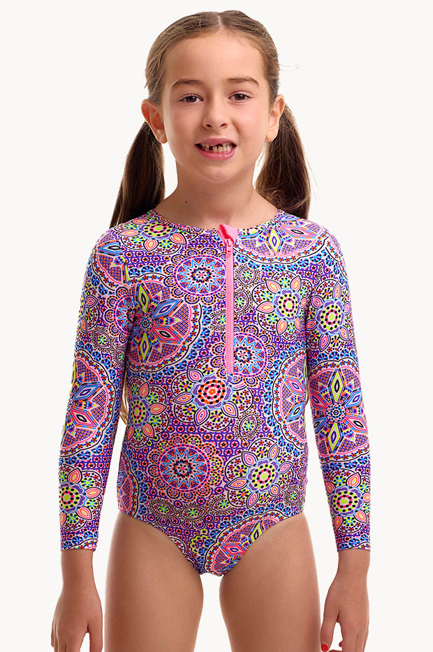 Girls Love Lacy Sunsuit