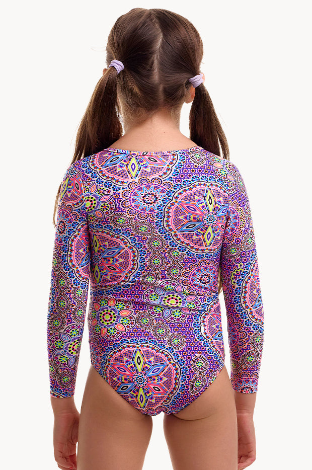 Girls Love Lacy Sunsuit