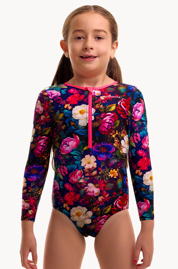 Girls Bed Of Roses Sunsuit