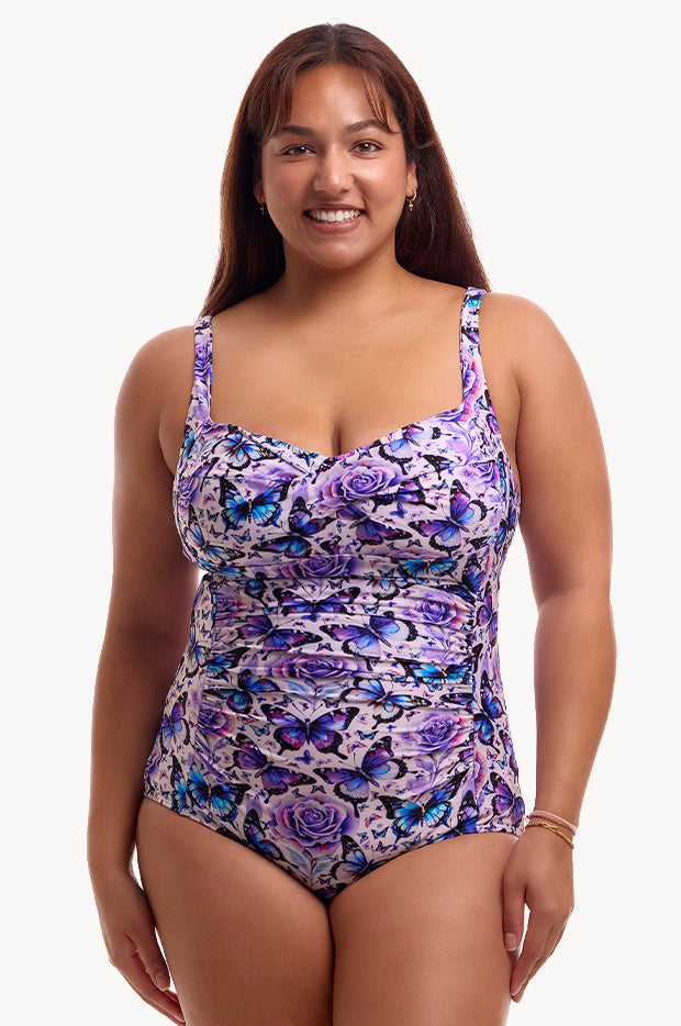 Wings To Fly DD/E Cup Twist Front One Piece