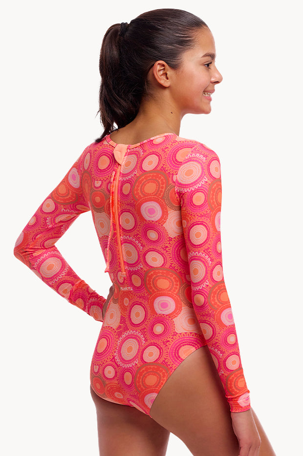 Girls Ahelhe Long Shot Sunsuit