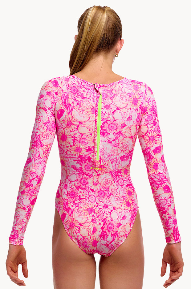 Girls Rosie Cheeky Long Shot Sunsuit