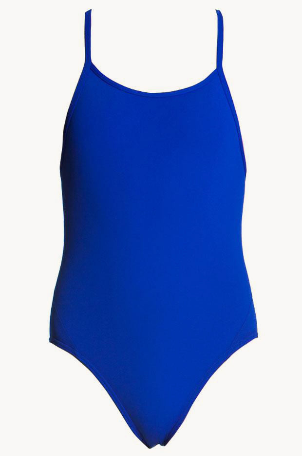 Girls Still Speed Diamond Back One Piece