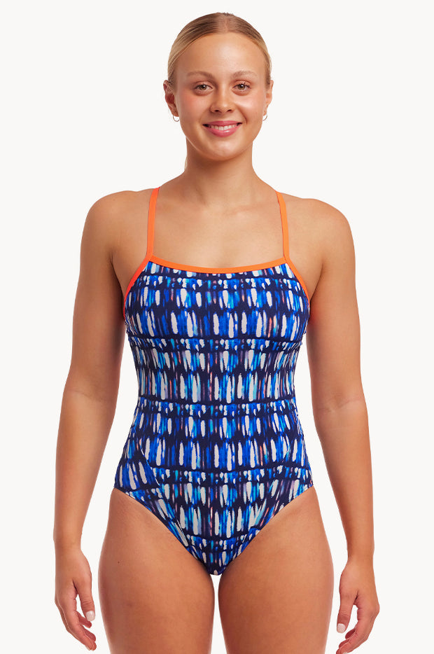 Perfect Teeth Single Strap One Piece