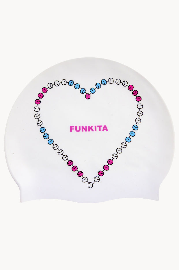 Heart Rope Swim Cap