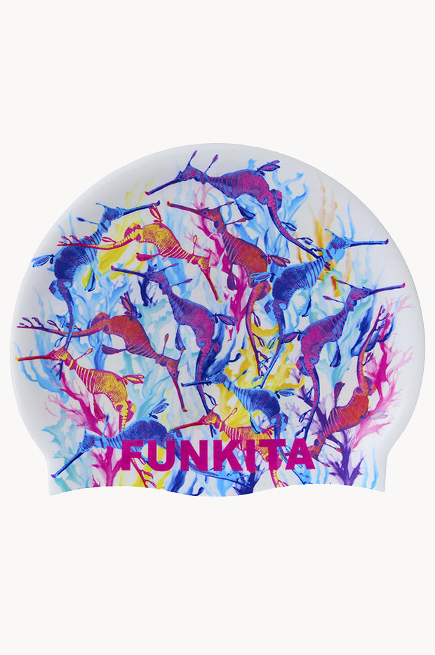 Dreamy Weedy Swim Cap