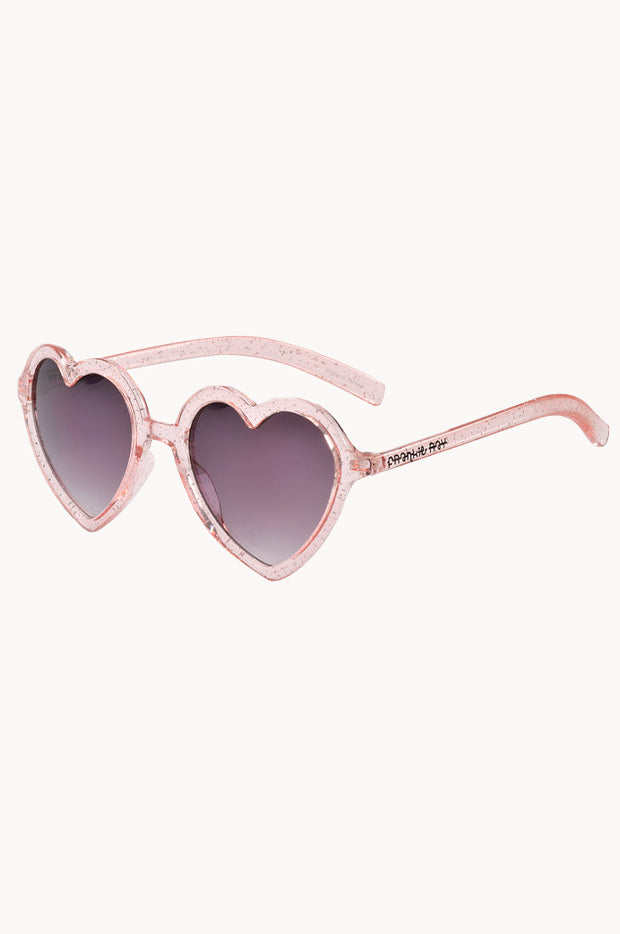 Frankie Ray - Heart Kids Sunnies - Pink | Swimwear Galore AU