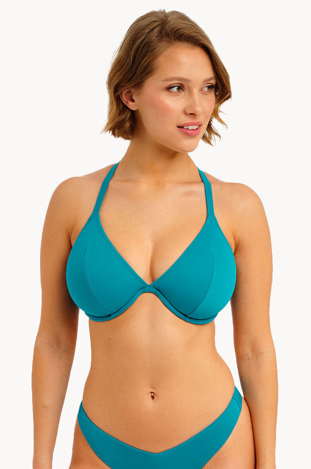 Jewel Cove F Cup Plunge Bra