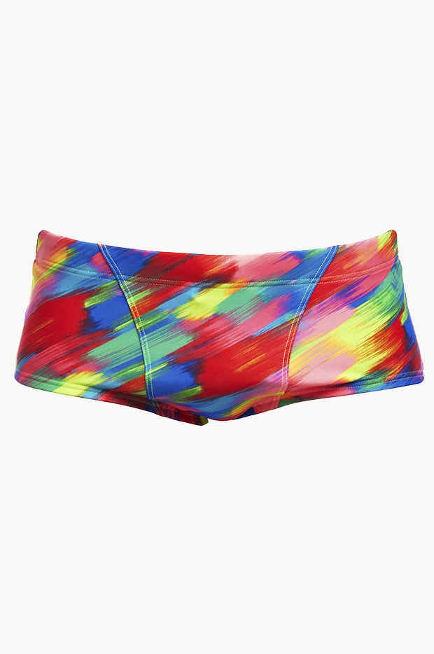 Funky Trunks - Mens Stroked Trunk - Multi | Swimwear Galore AU
