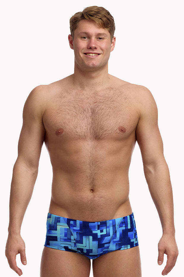 Mens You Blued Trunk