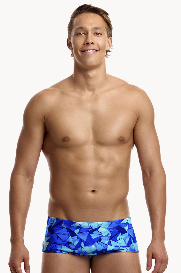Mens Try Blue Trunk