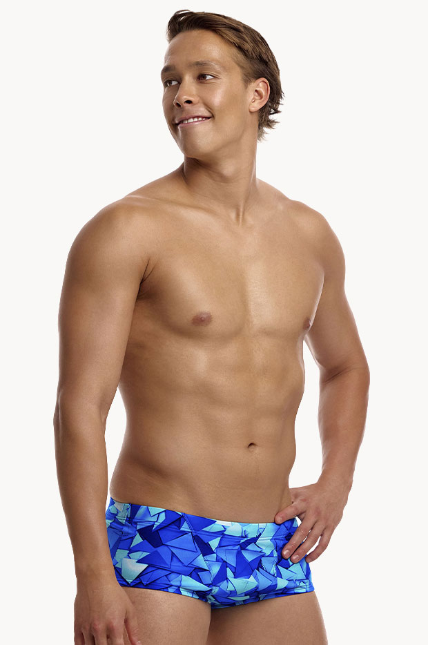 Mens Try Blue Trunk