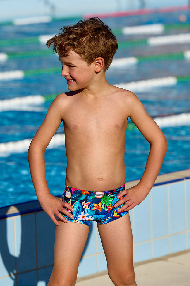 Boys Birdie Wordie Trunk