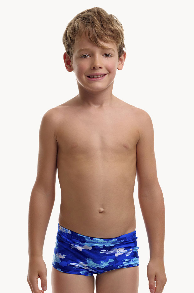 Boys Clean Marine Trunk