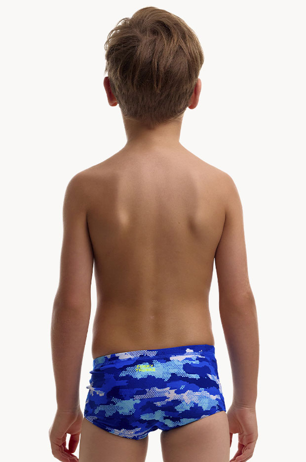 Boys Clean Marine Trunk