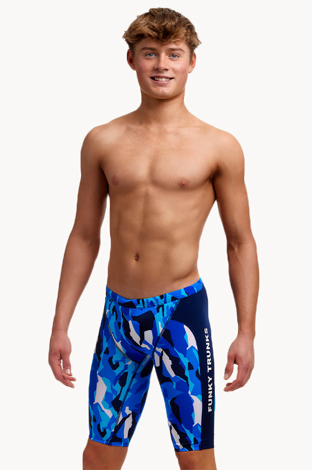 Funky Trunks - Boys Chaz Michael Jammer - Blue | Swimwear Galore AU
