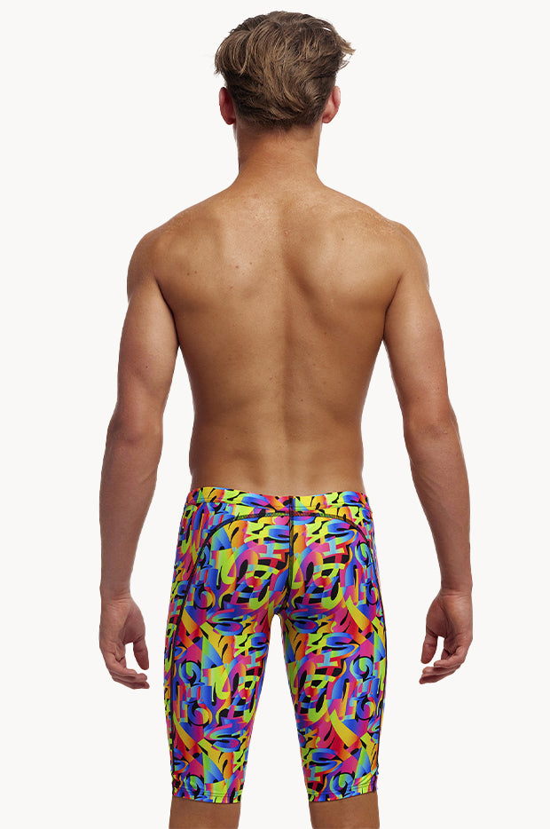 Funky Trunks Boys Colour Funk Jammer Black Multi Swimwear Galore AU