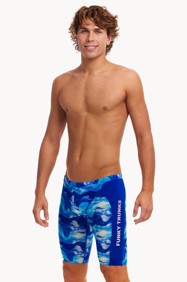 Funky Trunks - Mens Dive In Jammer - Blue | Swimwear Galore AU