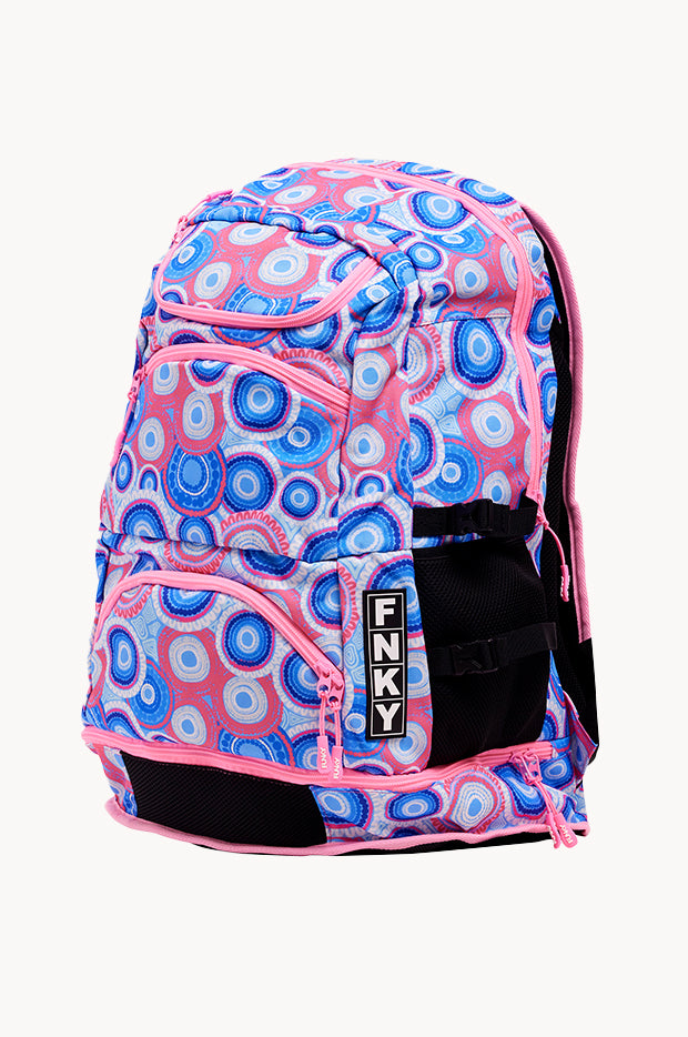 Funky Trunks - Bundjalung Blue Elite Squad Backpack - Blue/Pink